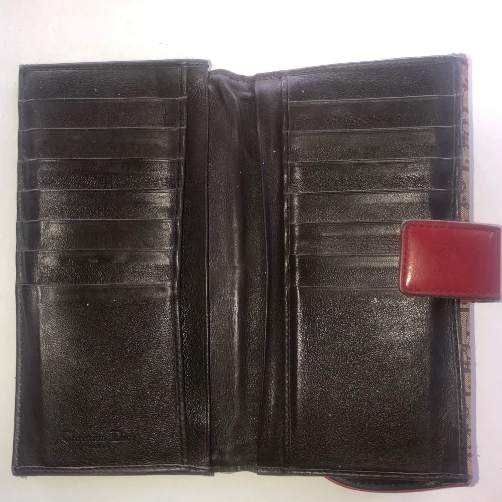 ♥️ Christian Dior Rasta Saddle Trotter Long Wallet with Dustbag LIMITED EDITION